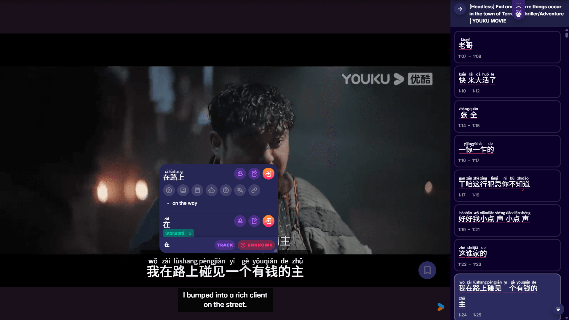 learn chinese pinyin with migaku browser extension and app