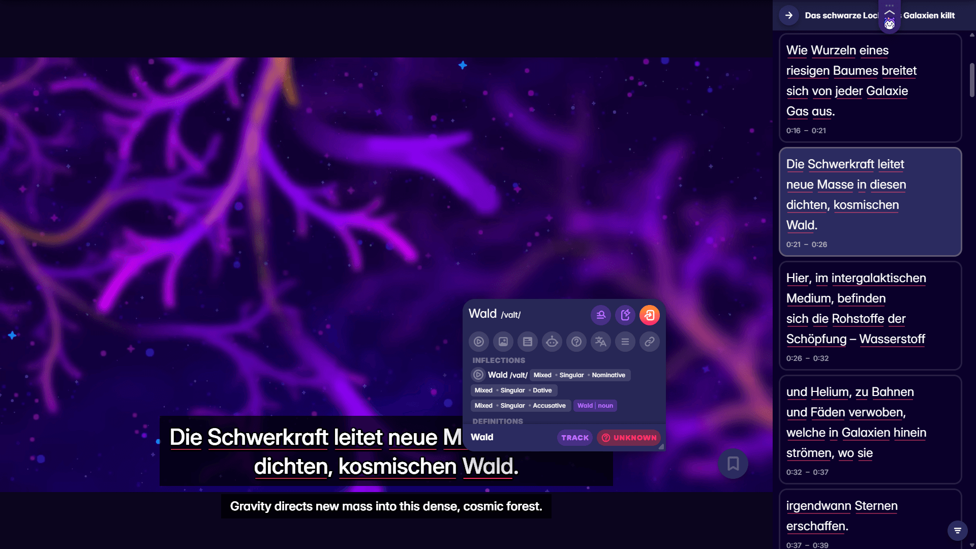 learn from native german content with migaku browser extension and app