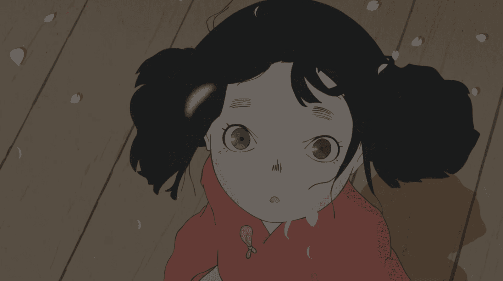 A screenshot from the Japanese history anime called The Heike Story