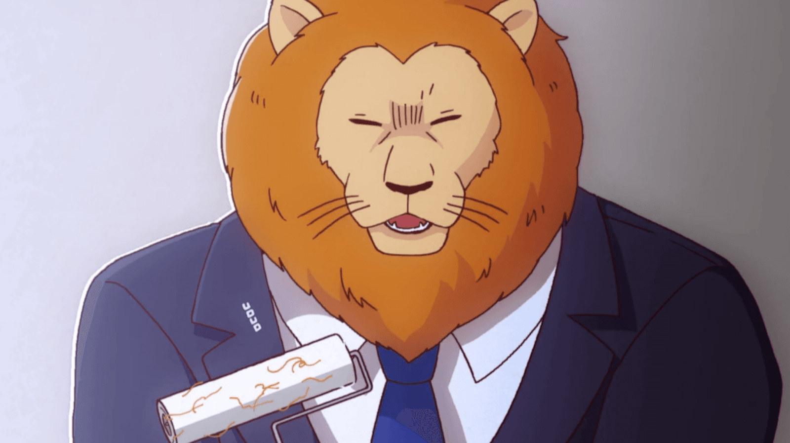One of the main characters in Africa no Salaryman, a salaryman that happens to be a lion